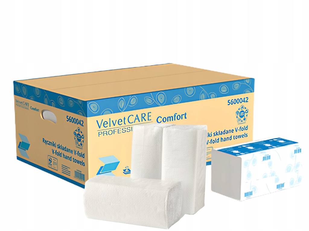 Velvet ręczniki papierowe składane Zz 100% celuloza 2W
