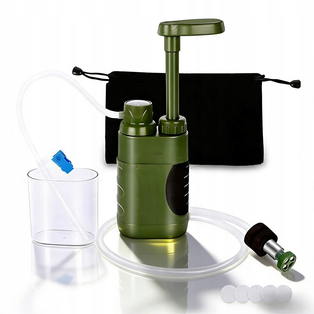 Filtr Turystyczny Przenośny do Uzdatniania Wody kompas survival Z Polski