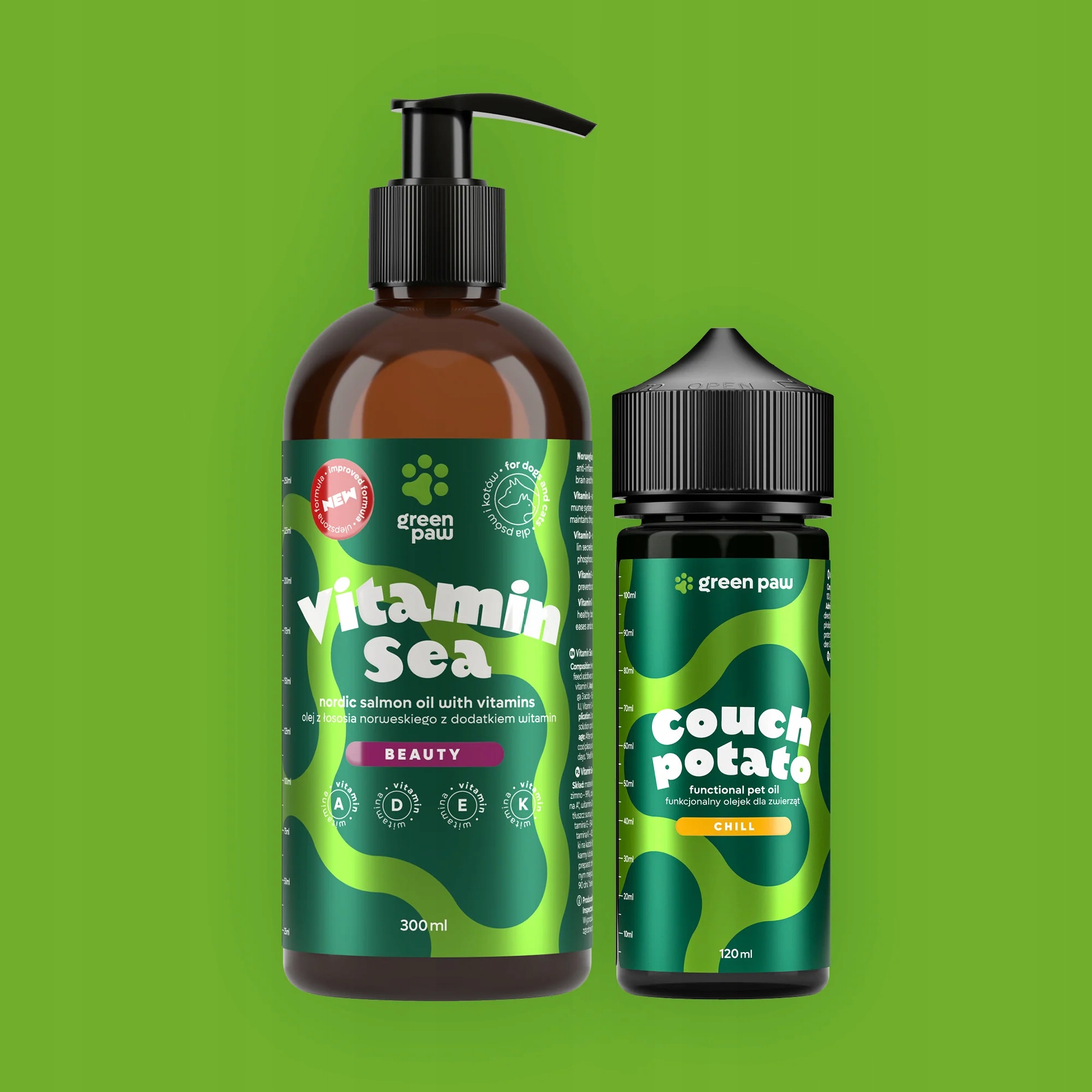 Green Paw Zestaw dla psów i kotów Gruba Ryba