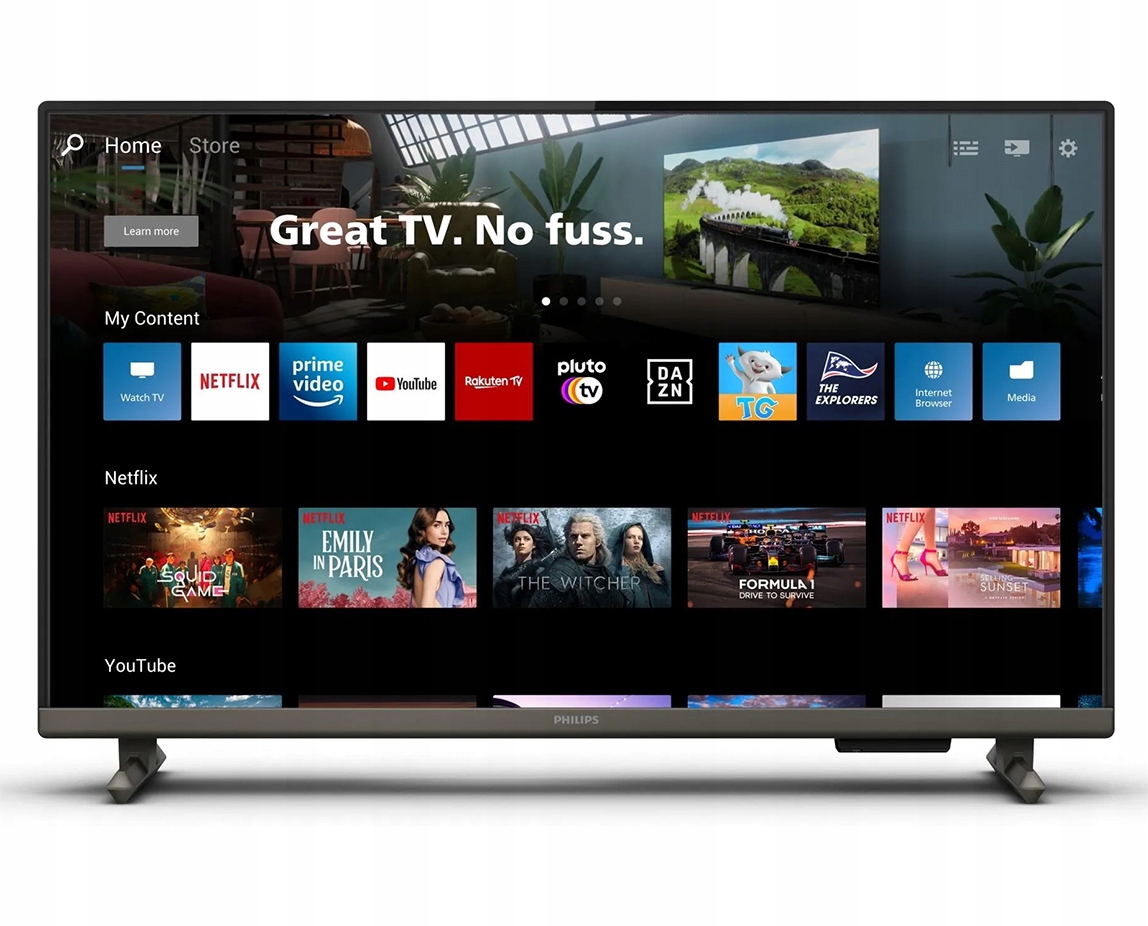 Telewizor Smart Tv Philips 24PHS6808 24 Cale Led Hdr 3xHDMI Usb WiFi Pilot