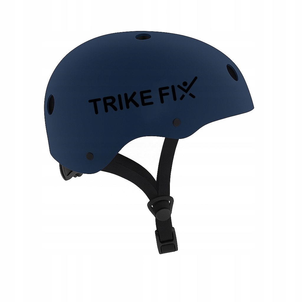 Kask rowerowy dla dziecka Trike Fix dziecięcy regulowany Led S 48-54cm gran