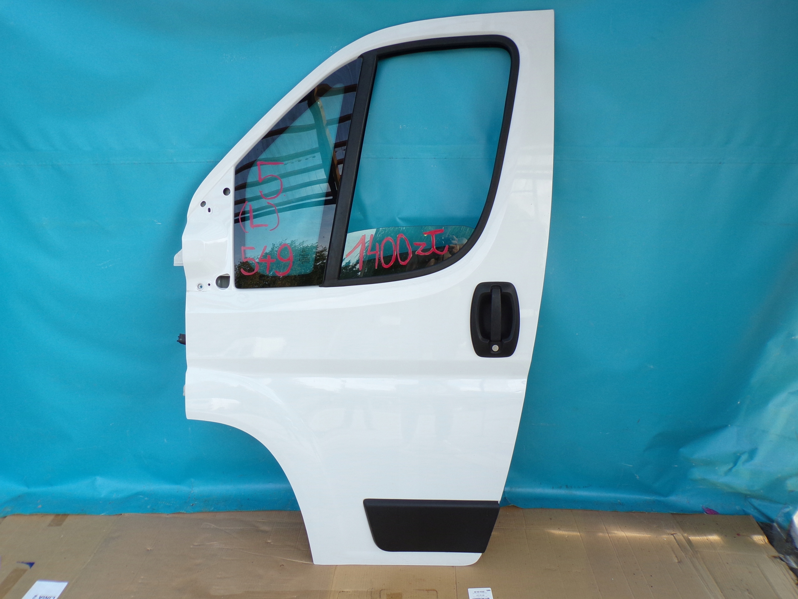 DUCATO JUMPER BOXER 2017- door front left front colour 549 do ZALOZENIA