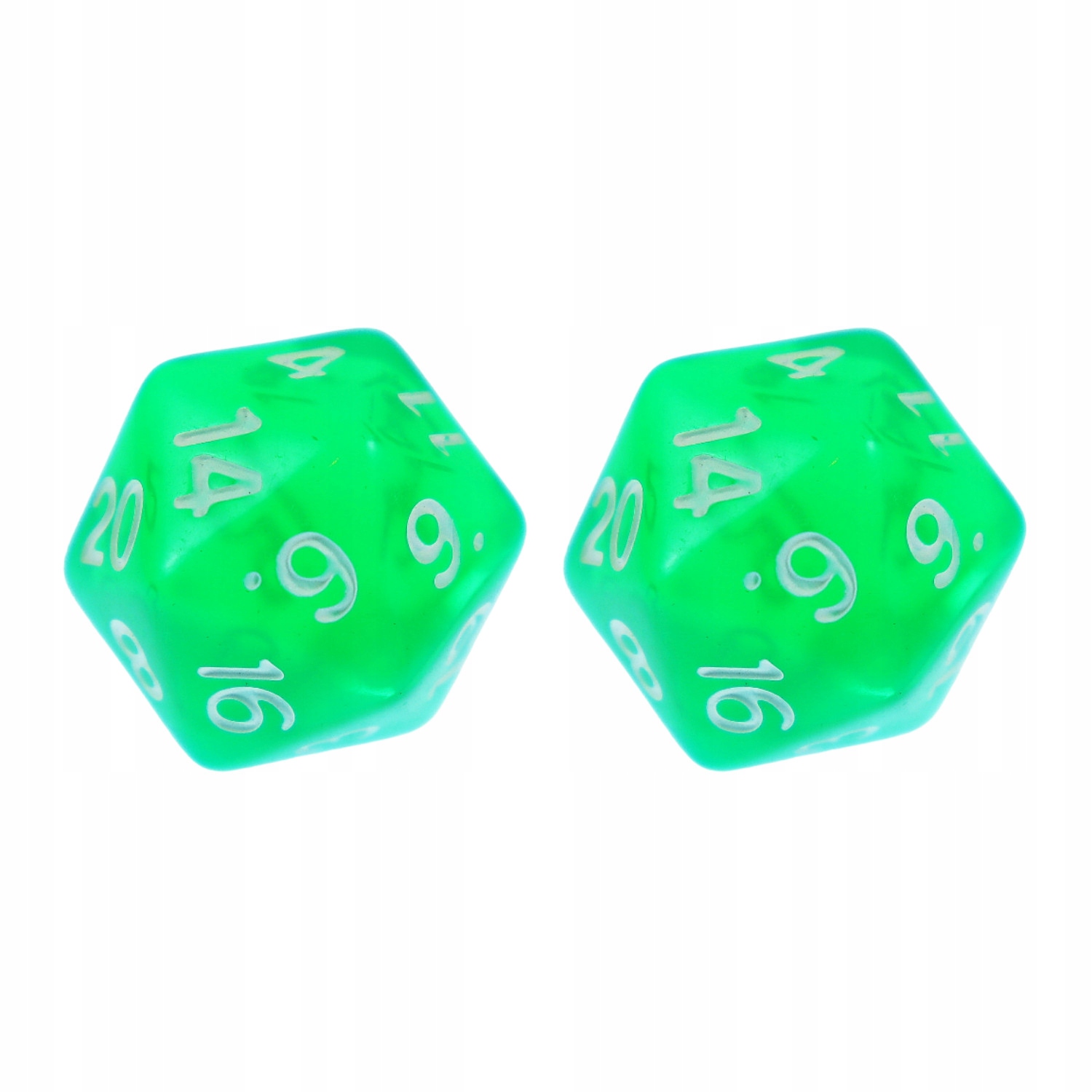 ZESTAW 2 KOSTEK K20 RPG DOMEK W HOBBITONIE KOŚĆ DWUDZIESTOŚCIENNA