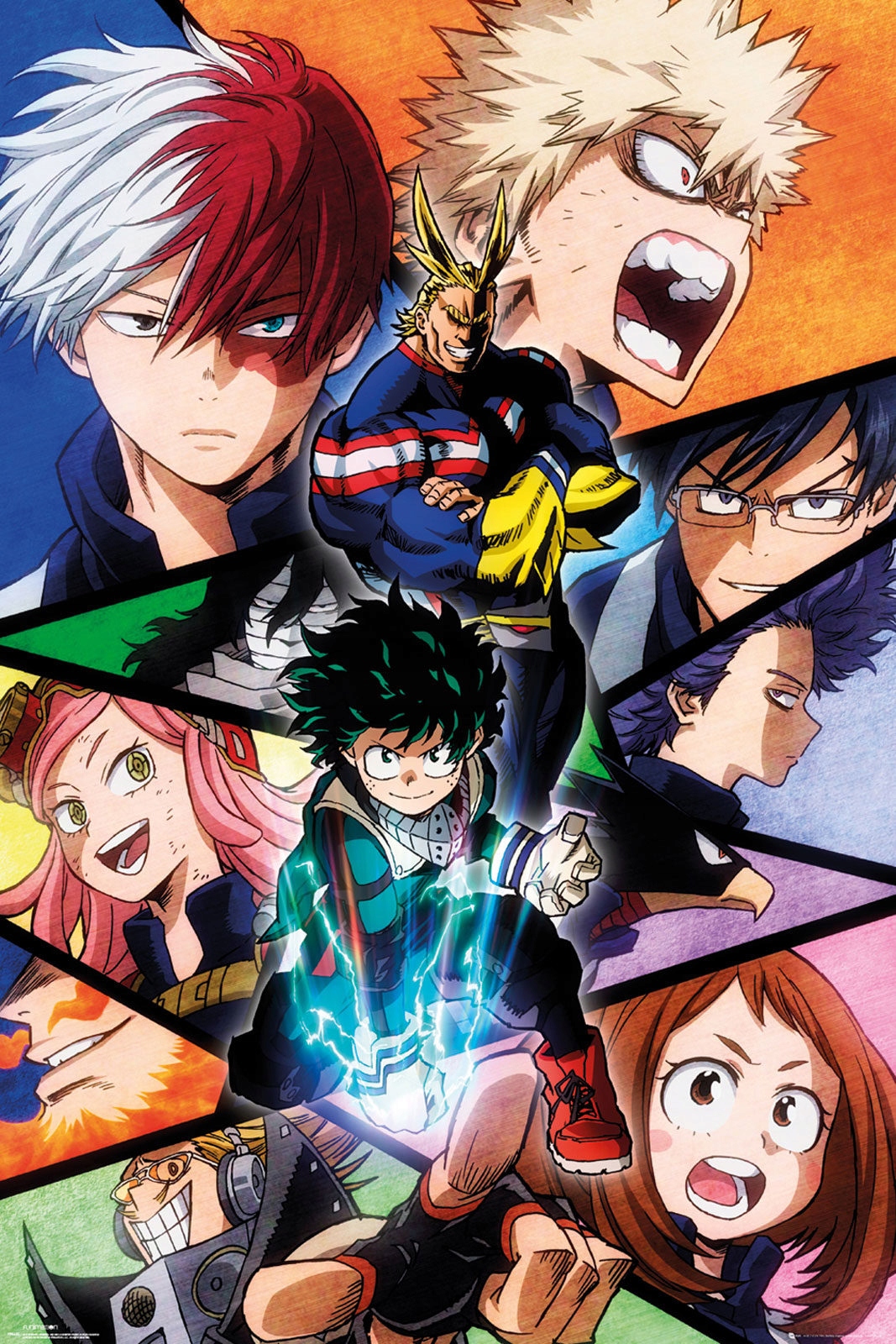 

My Hero Academia plakat z anime 61x91,5 cm