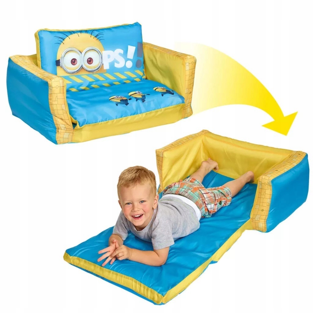 

Minionki Minions Minionek Sofa Sofka Łóżko 2W1