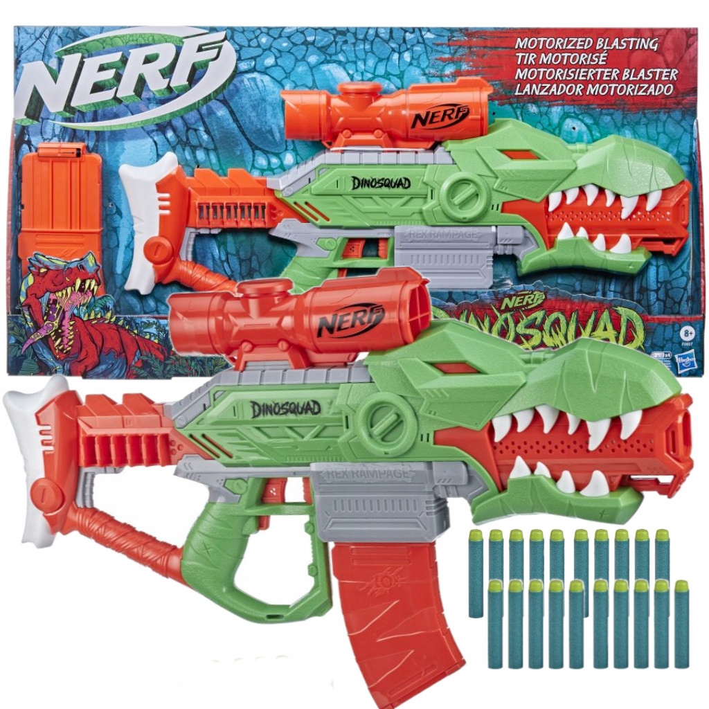 

Hasbro Nerf DinoSquad Wyrzutnia Rex-Rampage F0807
