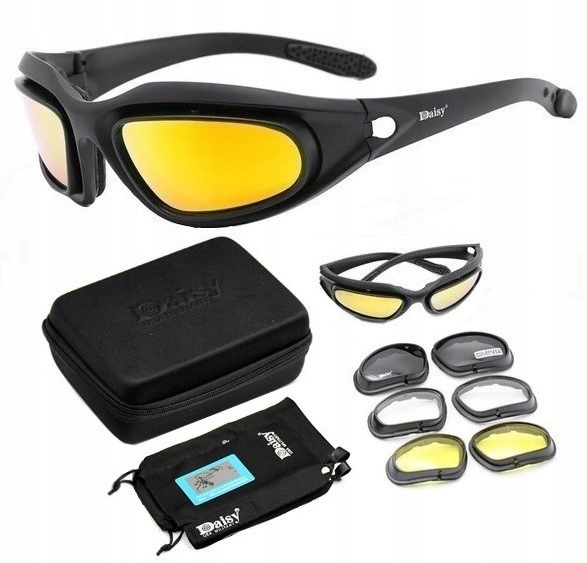 OKULARY POLARYZACYJNE PRZECIWSŁONECZNE TAKTYCZNE SPORTOWE ROWEROWE DAISY C5 Rodzaj okulary rowerowe