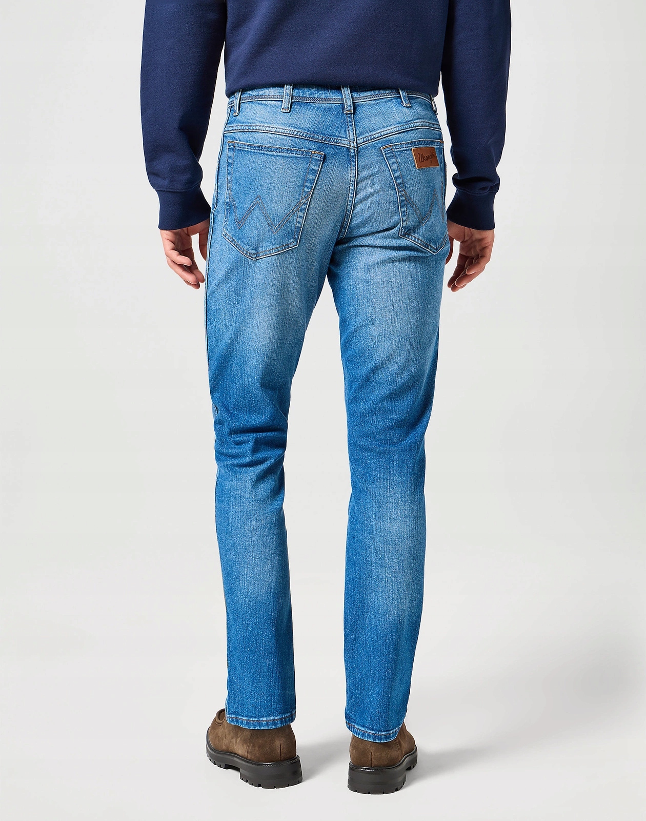 Pánské zúžené džíny Wrangler Texas Slim Prairie Blue 112356813 34/34