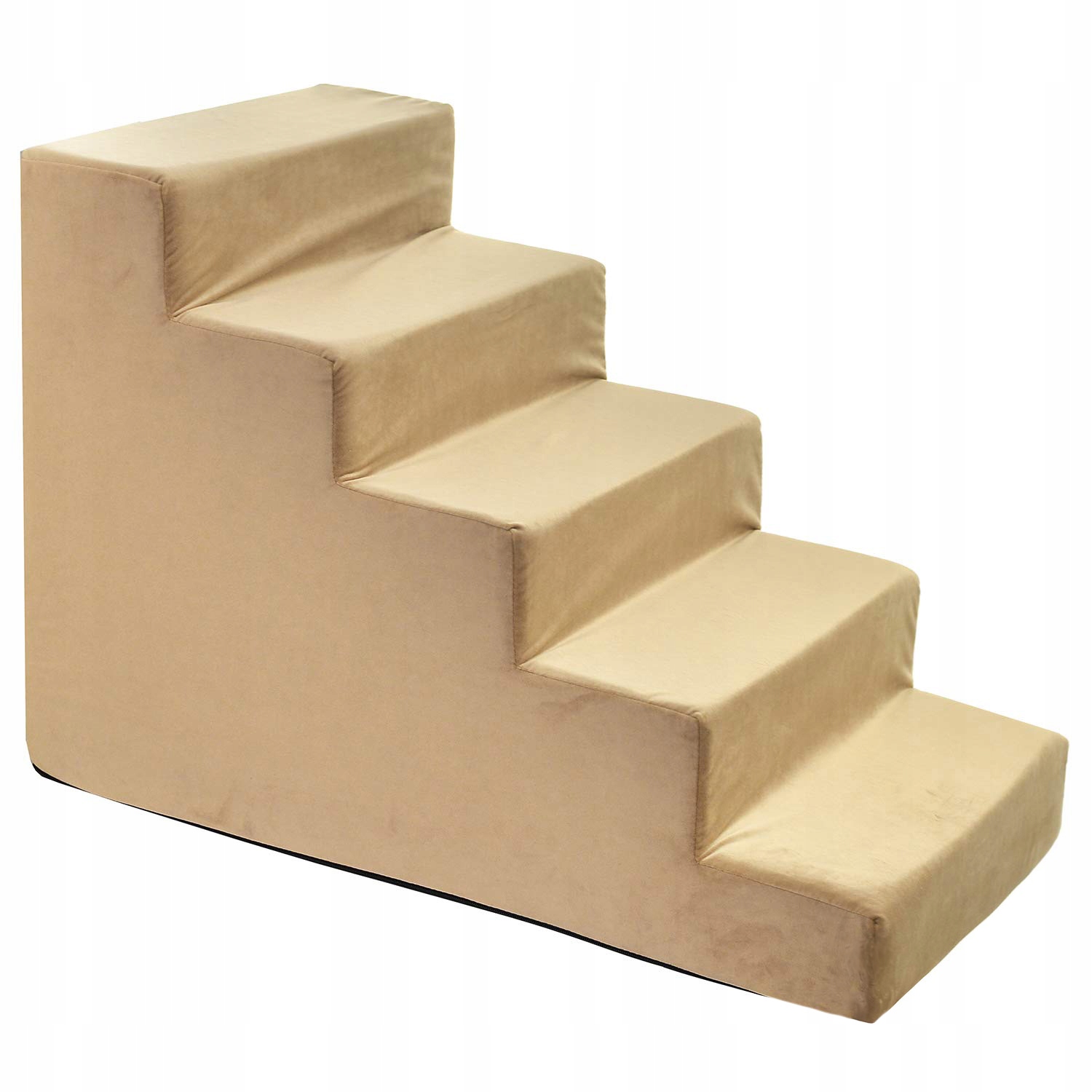 Levně Schody Pro Psa Kočku 50 CM Plošina Béžová