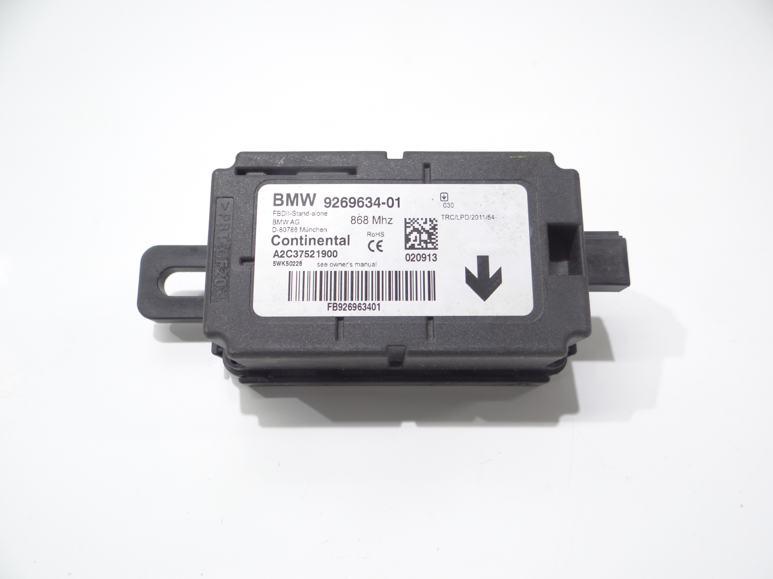 module alarm module control unit BMW F30 9269634