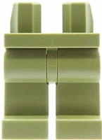 

Lego nogi nóżki figurki 970c00 spodnie oliwkowe