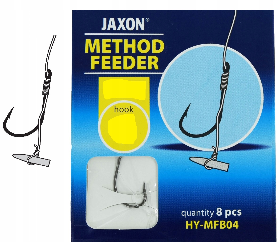 

Haczyki z przyponem Jaxon Hy-mfe r.10 metoda