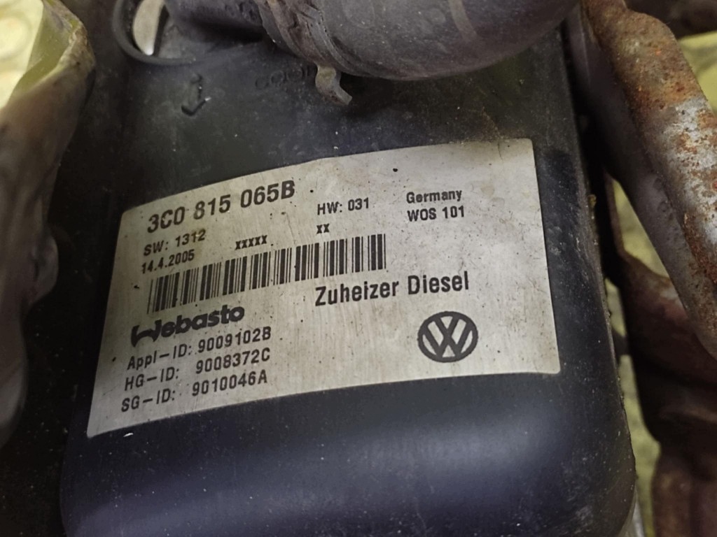 VW PASSAT B6 WEBASTO 3C0815065B