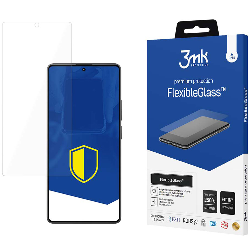 Szkło hybrydowe 3mk FlexibleGlass™ na Xiaomi Poco M6 Pro 4G 3mk