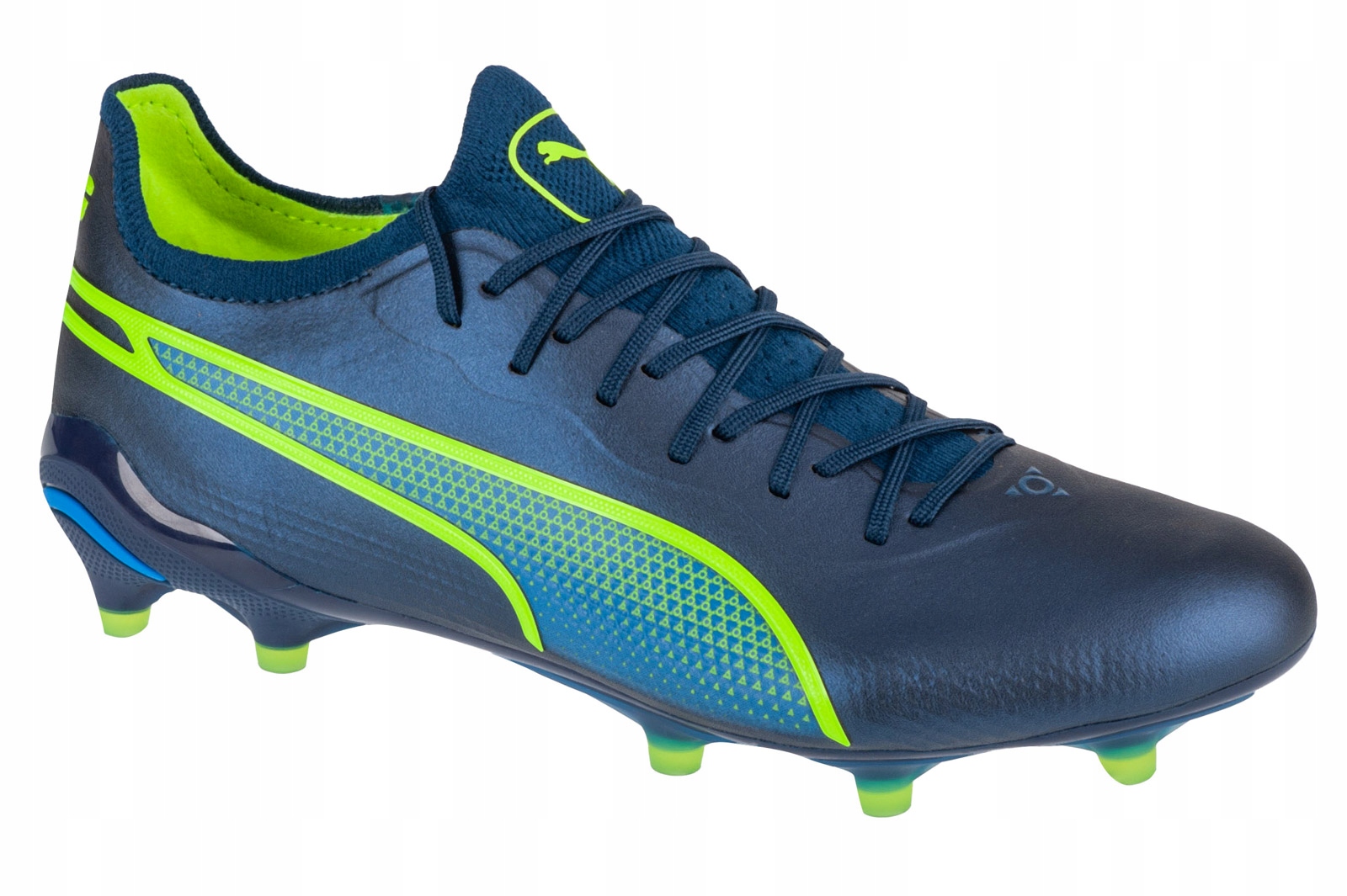 Puma King Ultimate Fg/ag (46) Pánské korkové boty, tmavě modrá barva