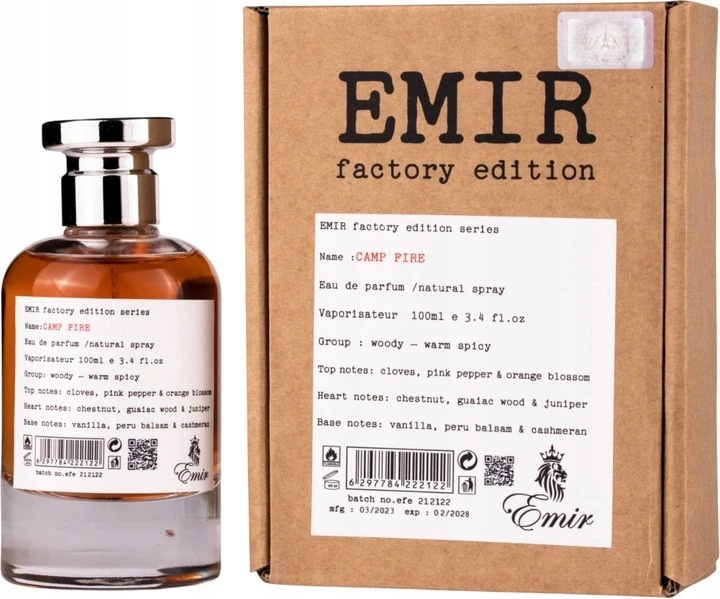 Emir Camp Fire Factory Edition Edp (M)