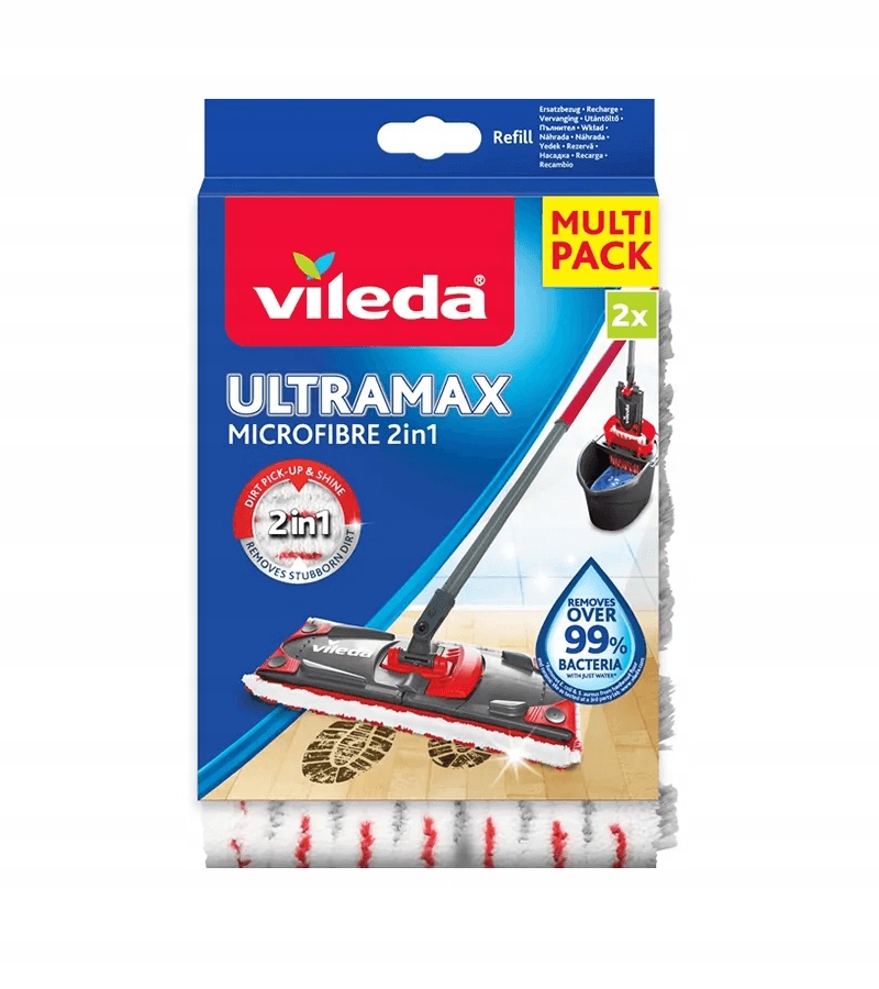 Levně Vileda vložka do mopu ultramax a ultramat turbo 2 ks