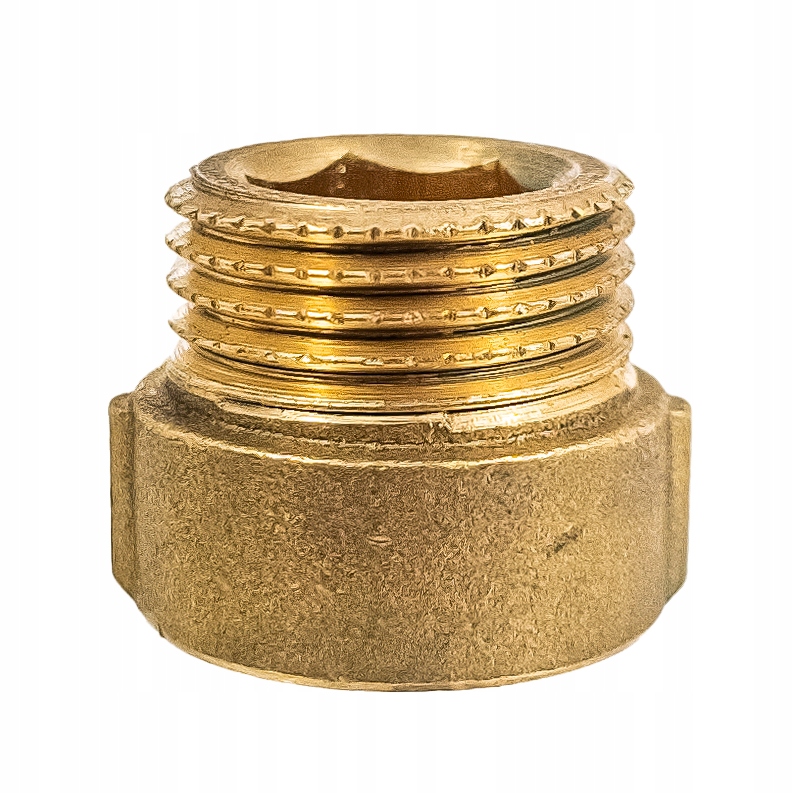 PRZEDŁUŻKA WYDŁUŻKA MOSIĘŻNA FI 1/2" CALA DN15 DŁUGOŚĆ 10mm SOLIDNA MOCNA Marka Sizer