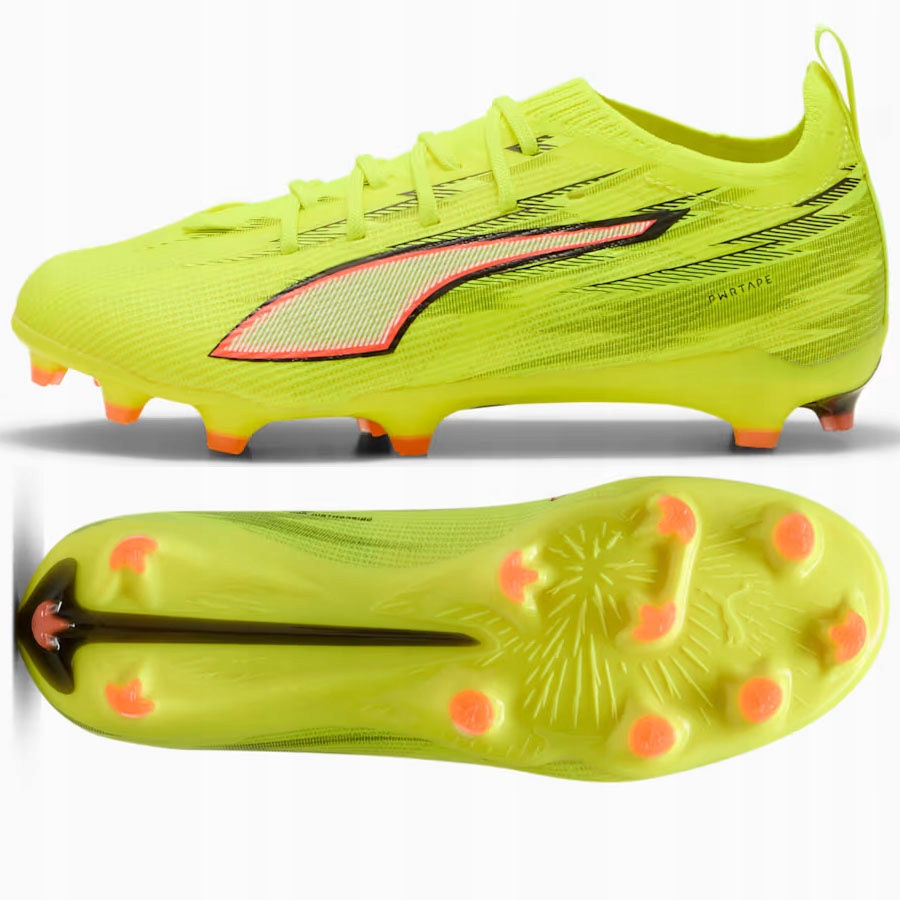 Puma Ultra 6 Pro Fg/ag (38) Dětské lankové boty, žlutá barva