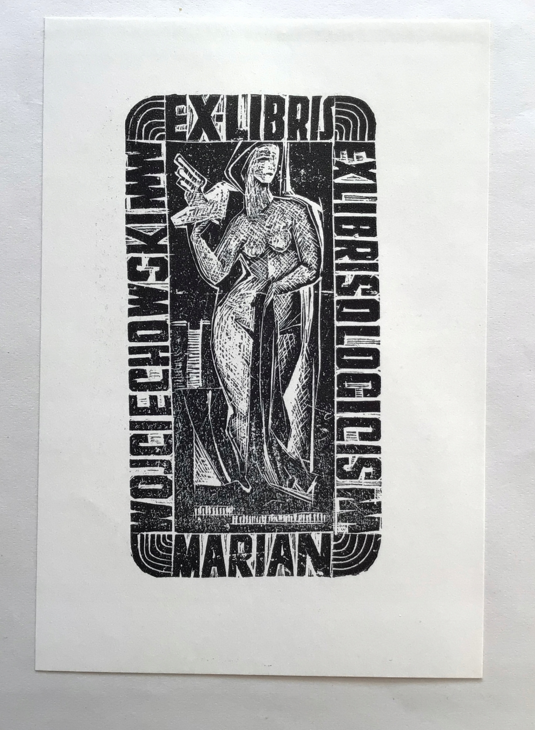 Ex-libris Marian Wojciechowski