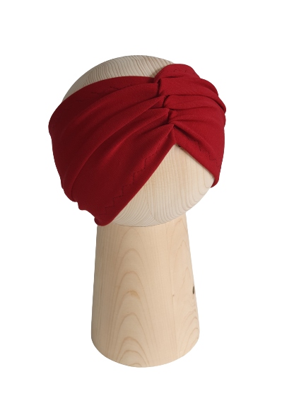 

Opaska Marszczona Bordo Polski Produkt 48-51cm