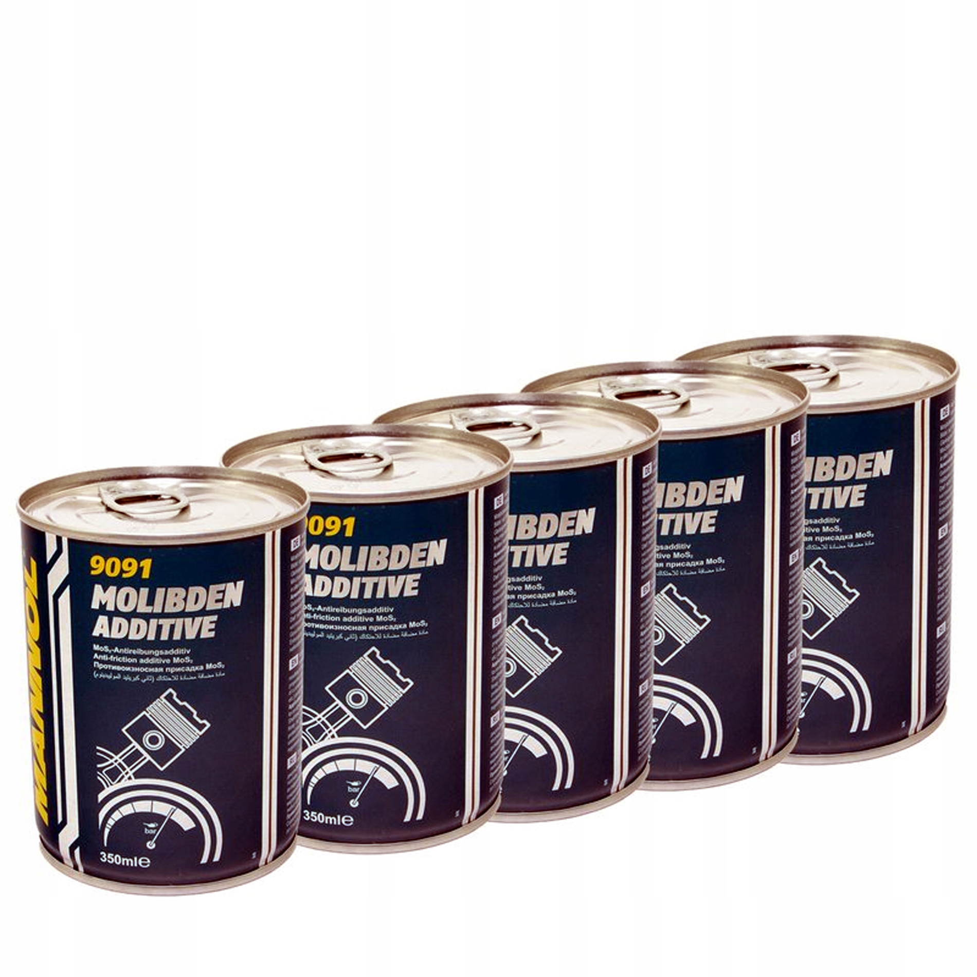 5 szt MANNOL 9991 DODATEK DO OLEJU MOLIBDEN Mos2