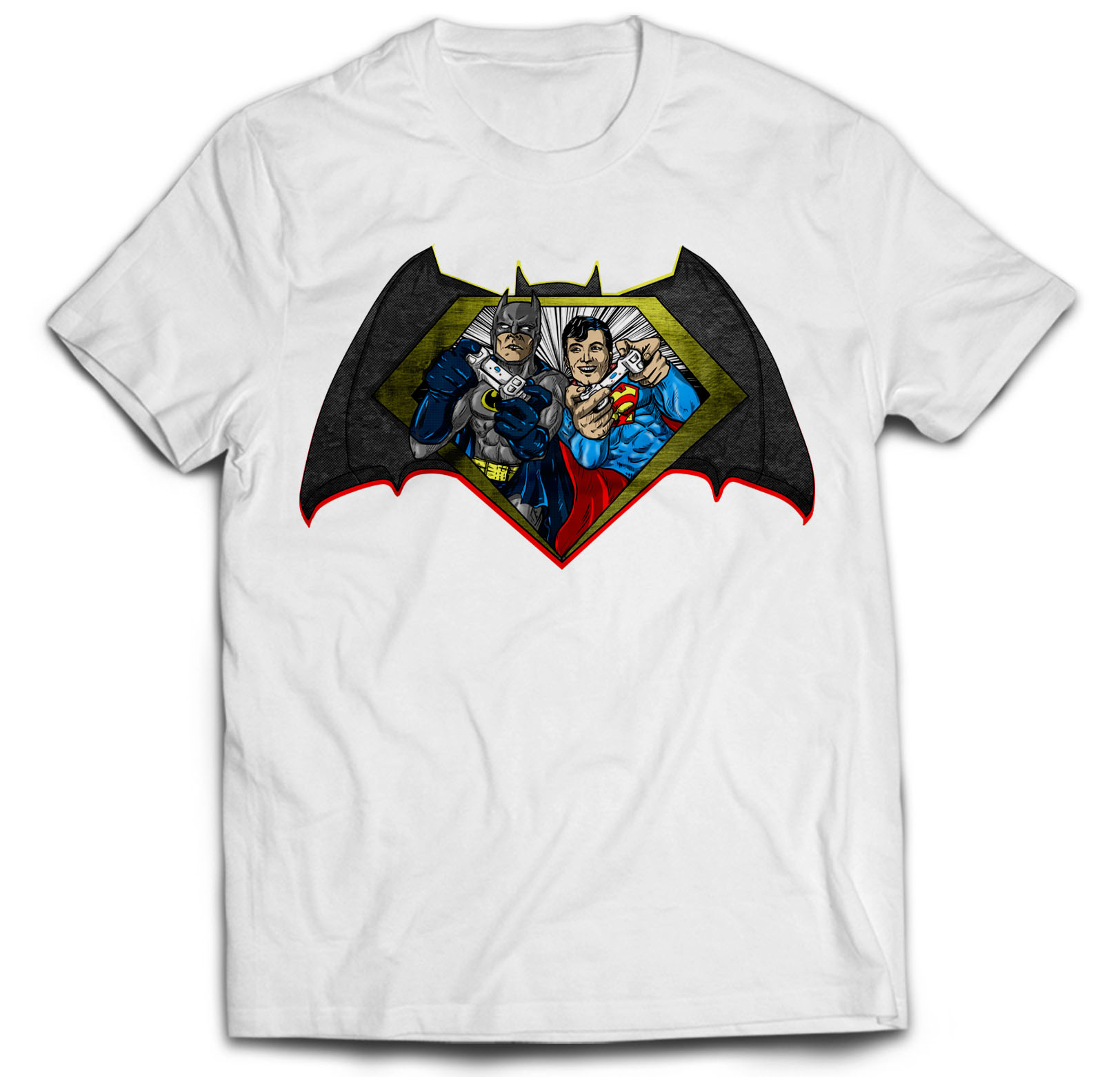

Mashup Komiks Batman Vs Spiderman Konsola Art XXL