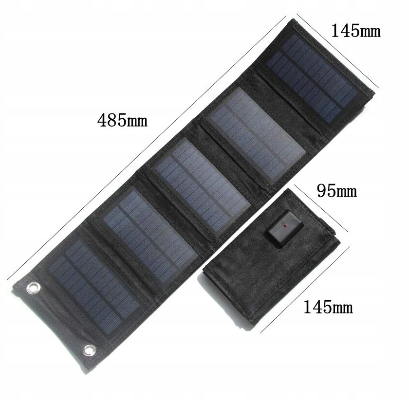 TURYSTYCZNA ŁADOWARKA SŁONECZNA PANEL SOLARNY 70W Marka inna