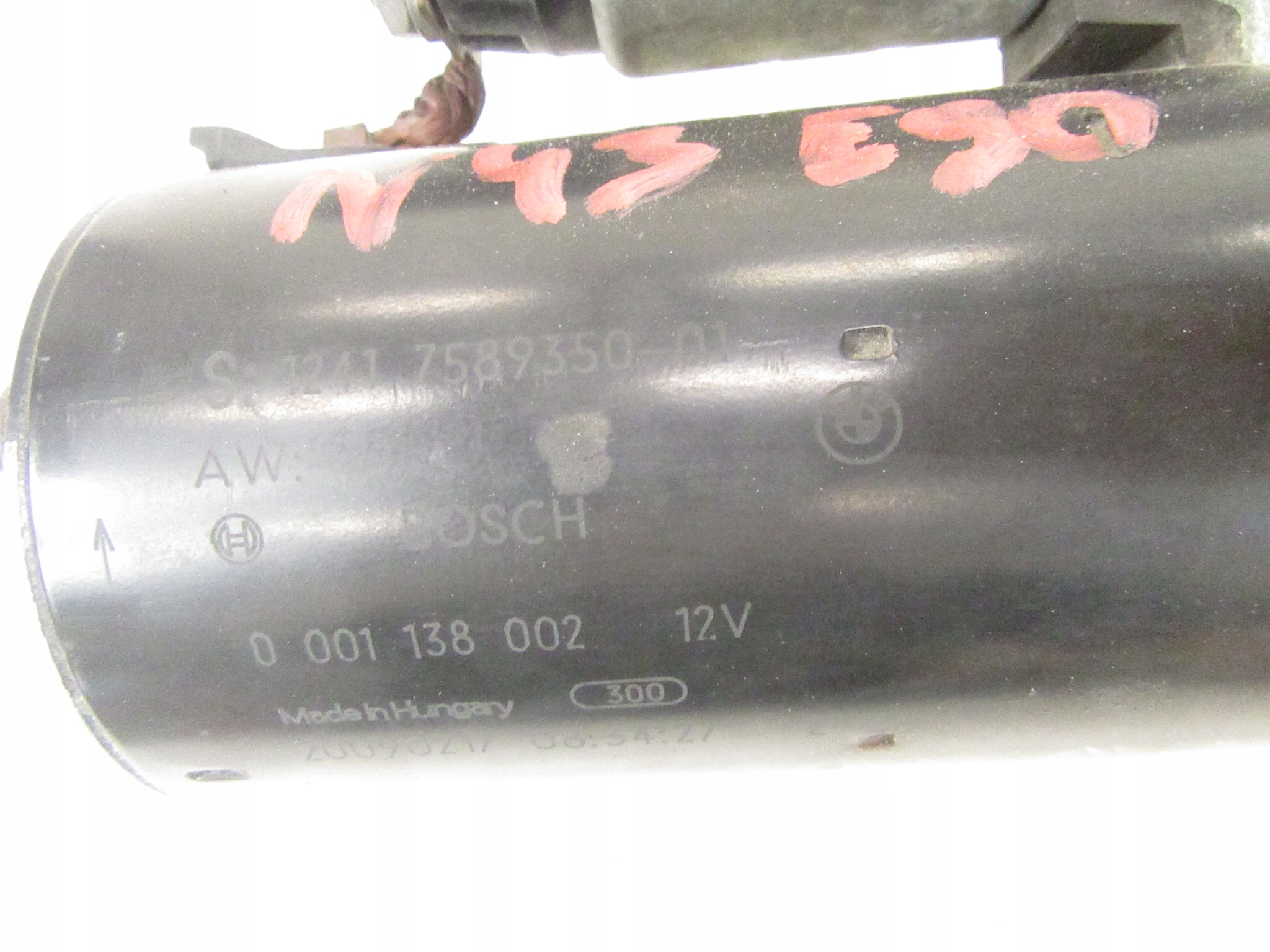 Motorino di avviamento BMW e81 e82 e87 e88 e90 e91 e92 e93 N43 1.6 1.8 2.0