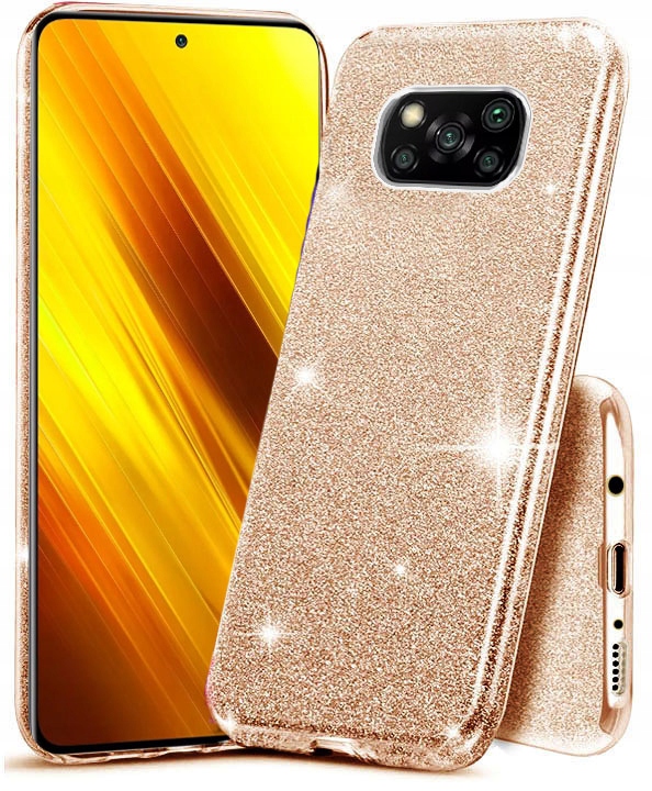 

Etui Brokat Case do Xiaomi Poco X3 Szkło 9H