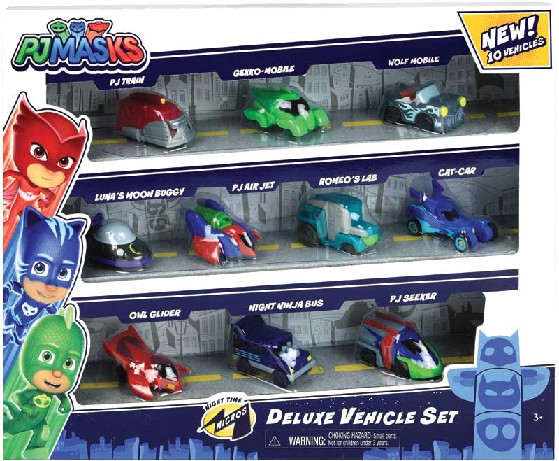

Pidżamersi Zestaw Mini Autka Kotboy Gekson Sowella