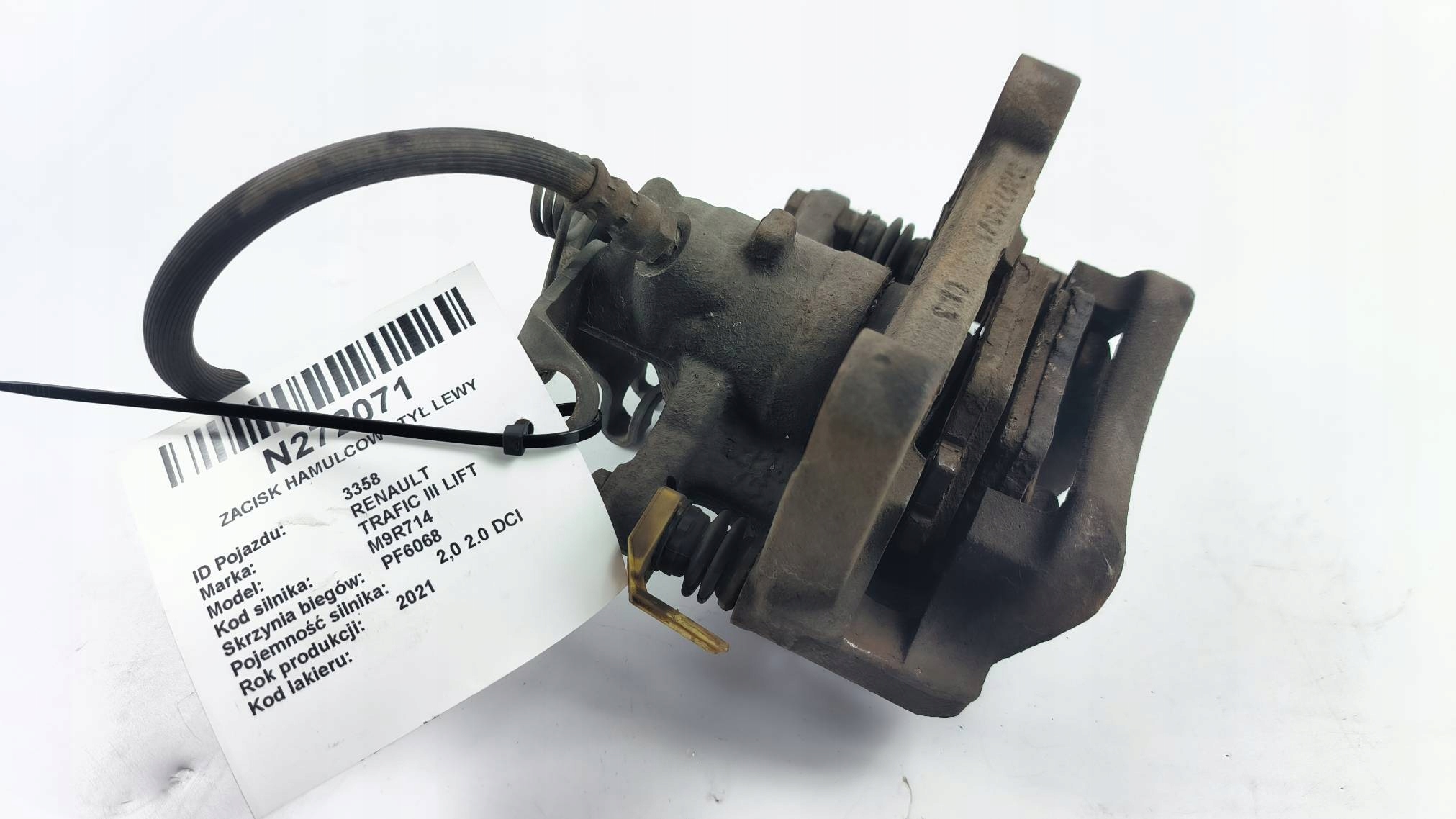 caliper brake rear part left RENAULT TRAFIC III LIFT