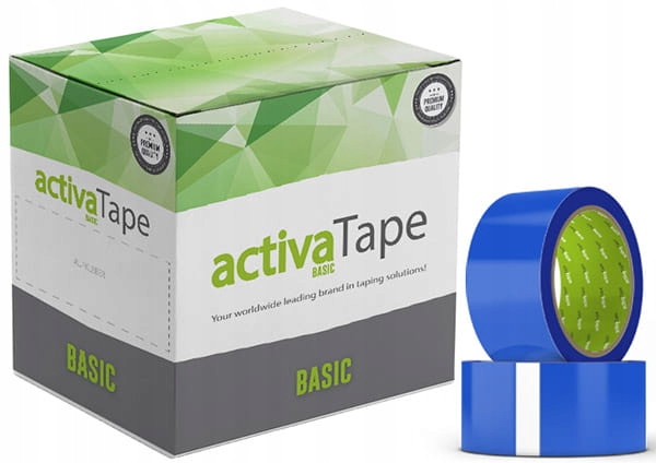 Taśma Basic niebieska 48mmx66m 1szt. EAN (GTIN) 5905616064574