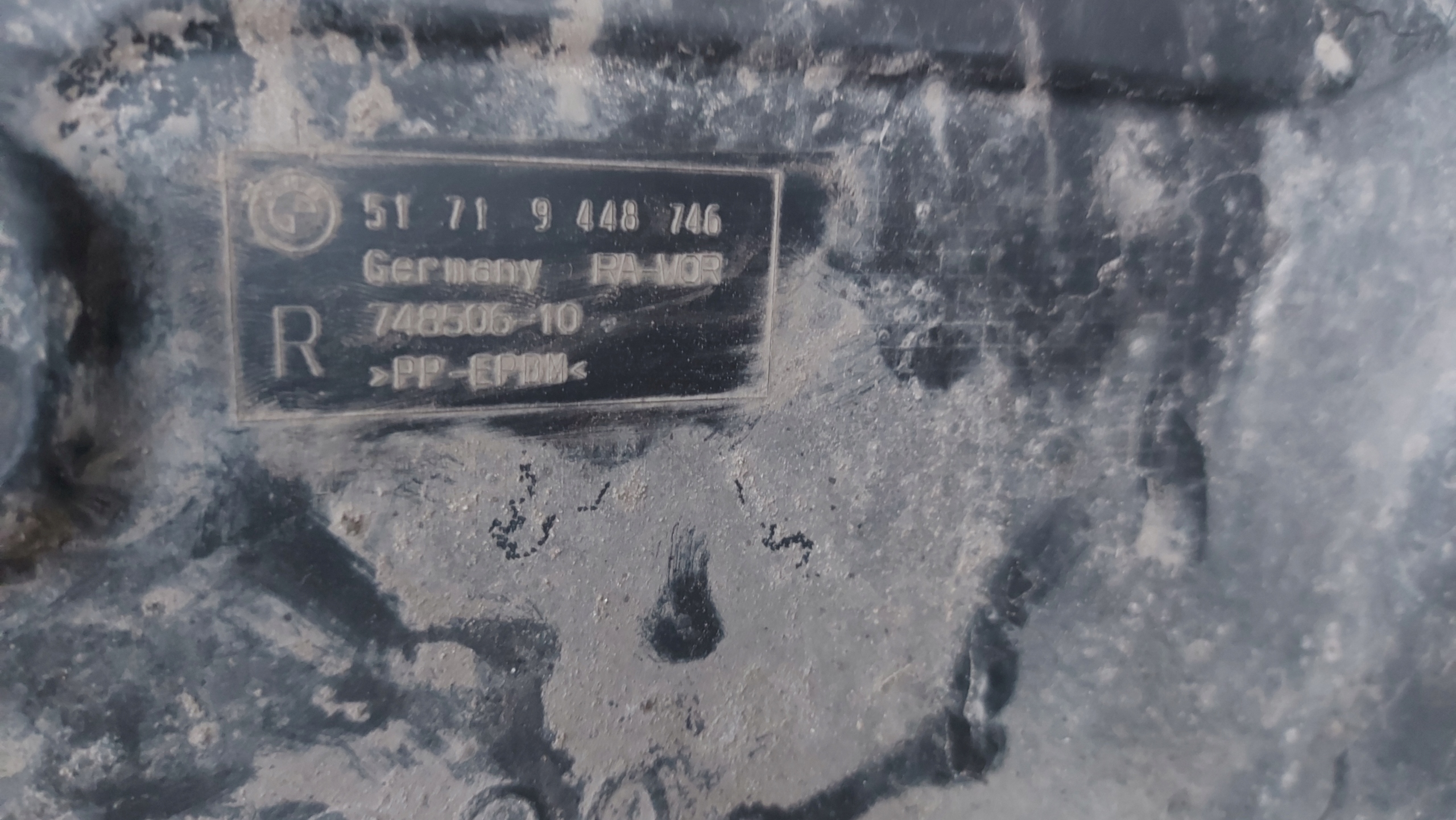 mudguard part front NADKOLA right front BMW 3 G20 18
