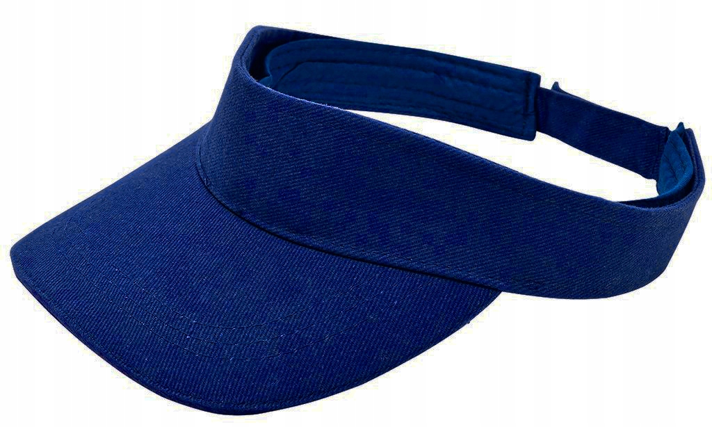 Daszek przeciwsłoneczny - 100% bawełna - niebieski