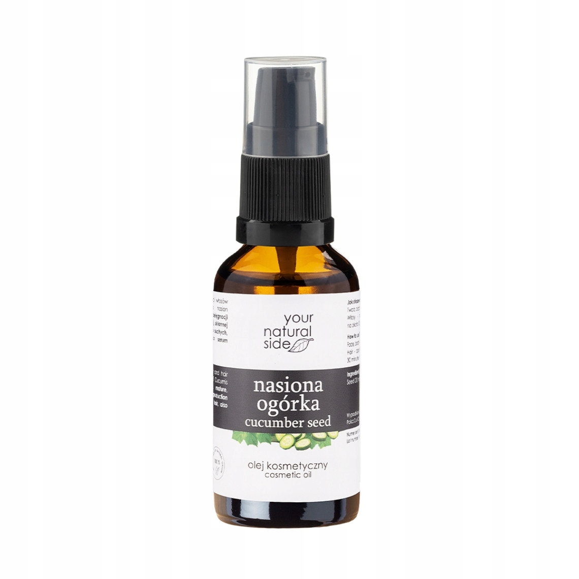 

Your Natural Side, Olej z nasion ogórka, 30 ml