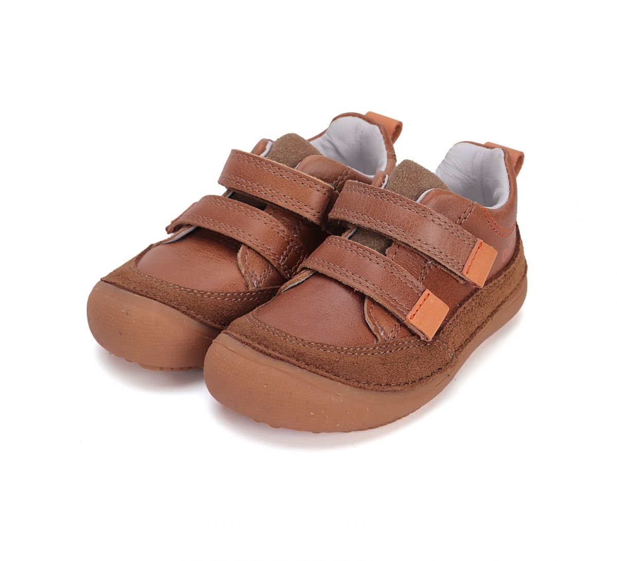 Półbuty D.d.step Barefoot S063-51483AM Chocolate na rzepy roz.29