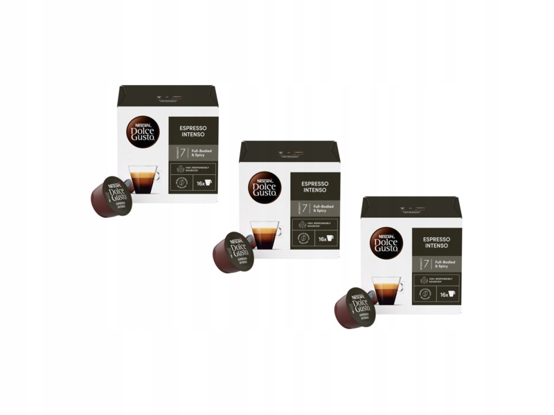 Kapsułki Nescafe Dolce Gusto Espresso Intenso 3x 16szt
