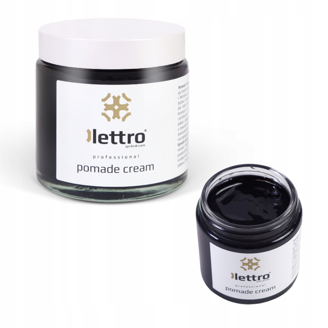 

Pomade Cream 100 ML Czarny Lettro Pomada Do Czysz