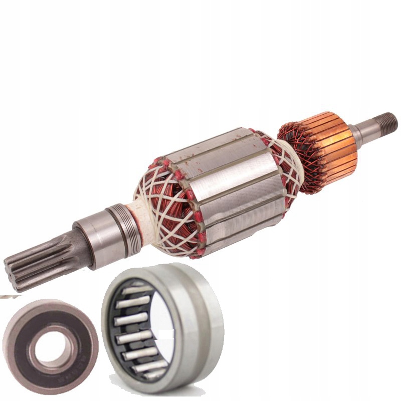 Rotor Bosch GSH27VC Gsh 27 VC 1614011139 ložiska 1 614 011 139