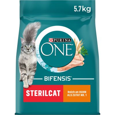 Suché krmivo pro kočky Purina One Sterilcat, kuře 5,7 kg
