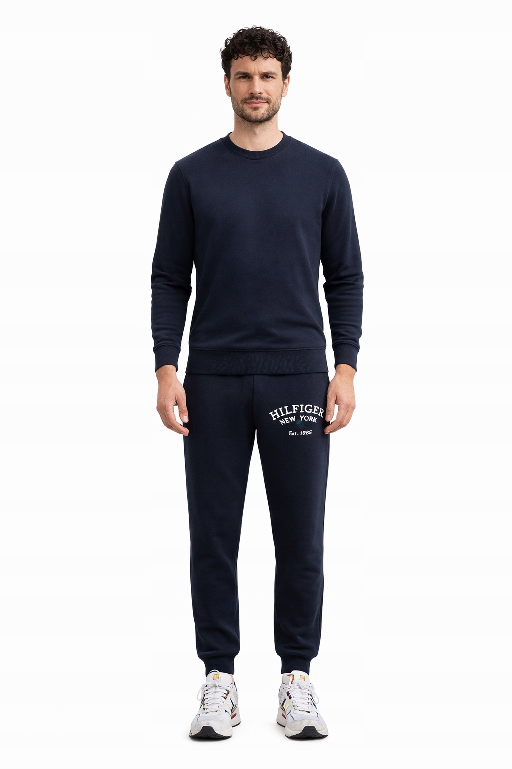 Tommy Hilfiger Tmavě Modré Teplákové Kalhoty S Potiskem L I1I