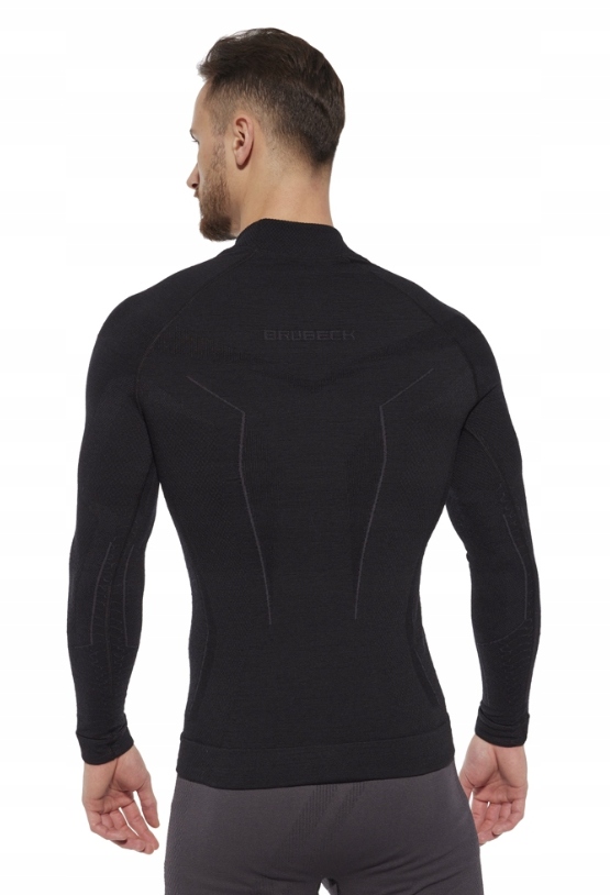 BRUBECK EXTREME MERINO BIELIZNA TERMOAKTYWNA MĘSKA KOMPLET BLUZA + SPODNIE Kolekcja Merino Wool