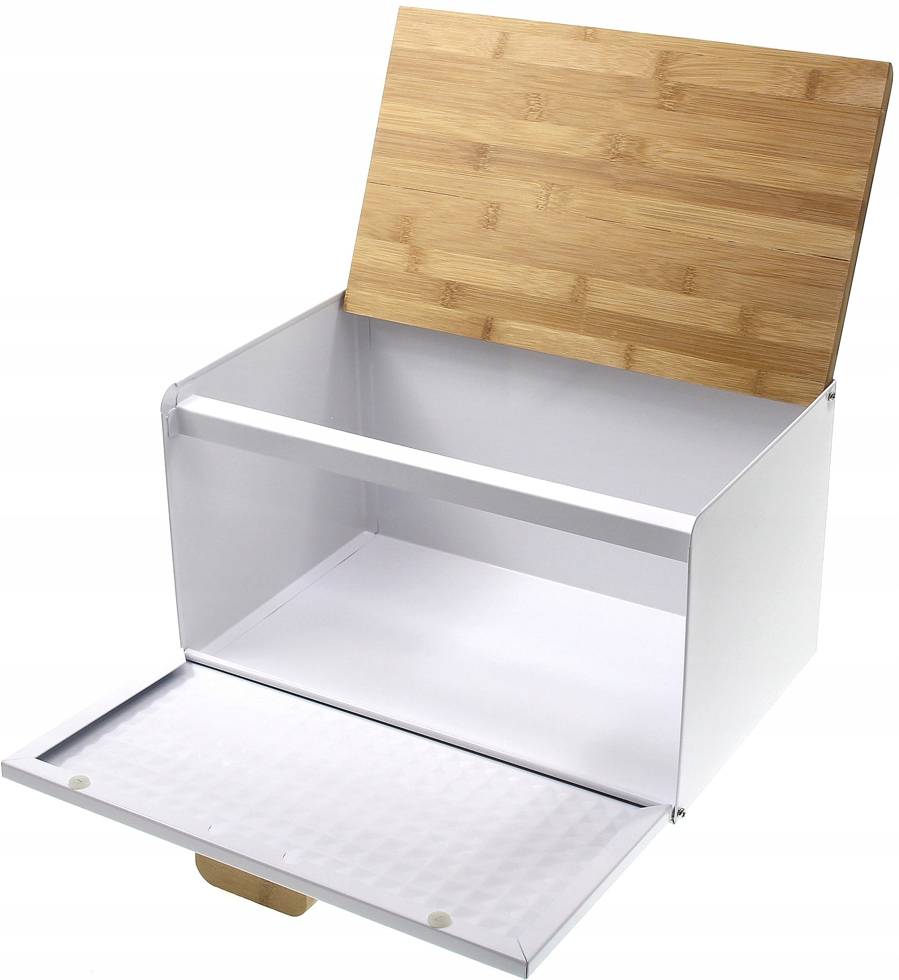 CHLEBAK Pojemnik CHLEB Pieczywo DREWNO 2 x POKRYWA Rodzaj jednoczęściowy