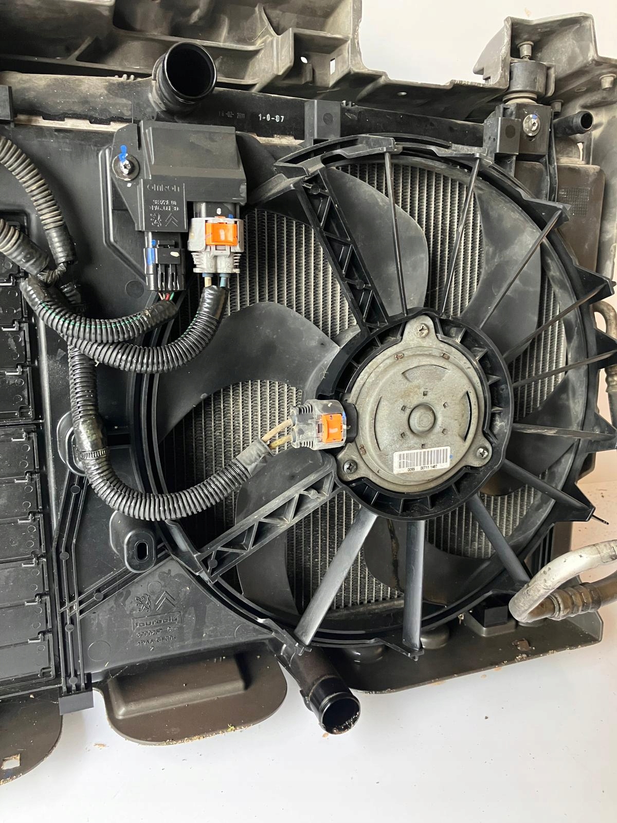 support panel for radiators C5 III X7 LIFT 2.0 HDI 163 KM