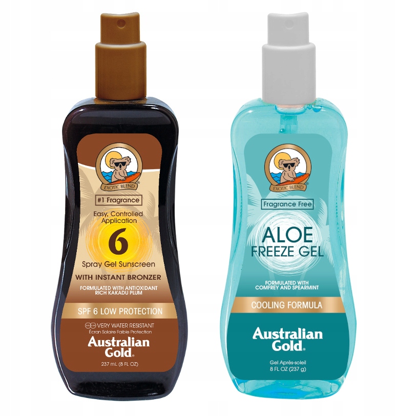 Australian Gold Spf 6 sprej s bronzerem 237 ml chladivý sprej 237 ml