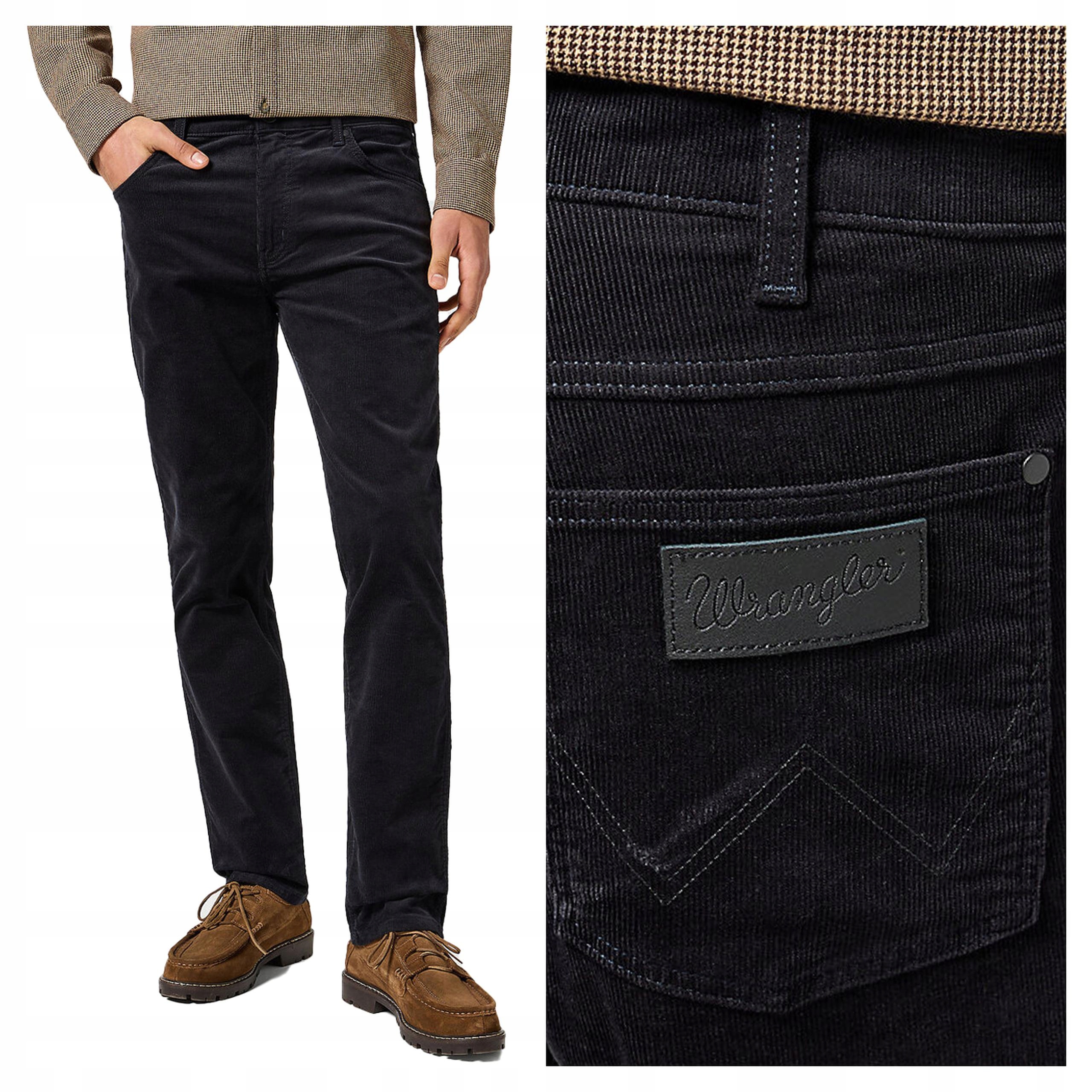 Wrangler Greensboro W30 L34 Pánské látkové kalhoty
