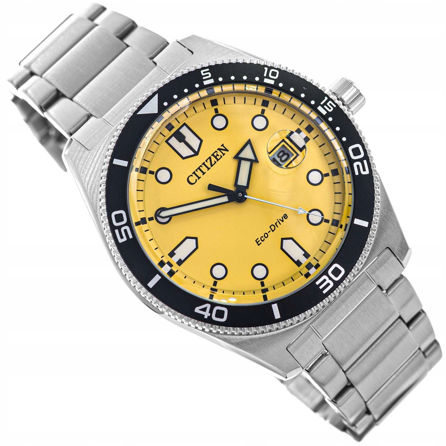 Pánské Hodinky Citizen AW1760-81Z Eco-drive Marine Sporty Stříbrné Datumovka