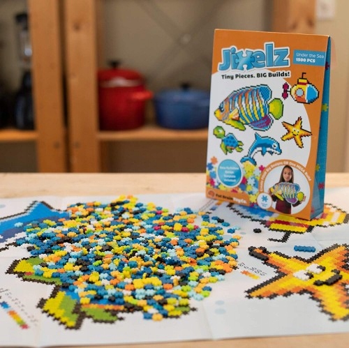 Puzzelki Pixelki Jixelz Pod Wodą 1500 elementów Liczba elementów 1500