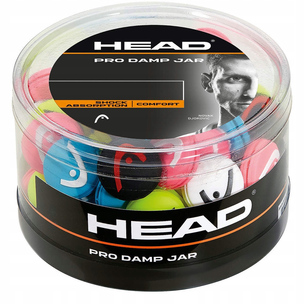 Vibrastop Head Pro Damp Jar 70 ks multicolor